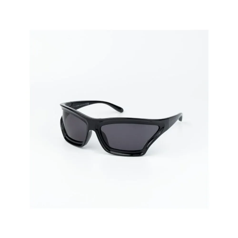 Loewe x PAULA'S IBIZA Men Sunglasses Black Smoke Wraparound LW40143U 01A